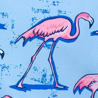 ARTHUS BOY STRETCH SKY BLUE FLAMINGO